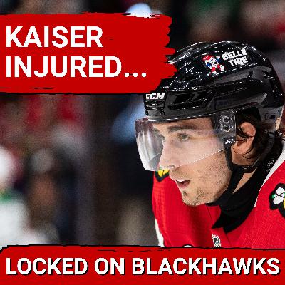 Blackhawks Lose 4-0 To Blue Jackets | Kaiser & Dach Injured, Greene Scratched...?
