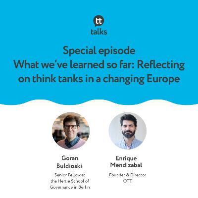 What we’ve learned so far: Reflecting on think tanks in a changing Europe