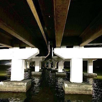 The Biloxi Bay Bridge in Biloxi, MS