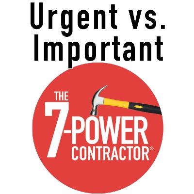 Urgent vs. Important Urgent vs. Important