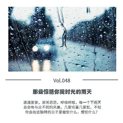 Vol.048 那些惊艳你我时光的雨天