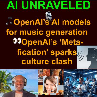 AI Daily News Rundown: 🎵OpenAI’s AI models for music generation 👀OpenAI’s ‘Meta-fication’ sparks culture clash 👁️ICE Spends $5.7M on AI Surveillance  & more (Oct 27 2025) AI Daily News Rundown: 🎵OpenAI’s AI models for music generation 👀OpenAI’s ‘Meta-fication’ sparks culture clash 👁️ICE Spends $5.7M on AI Surveillance  & more (Oct 27 2025)