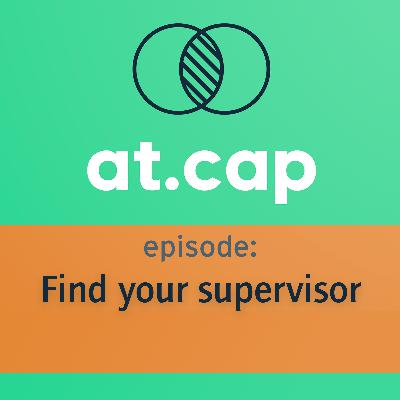 Find your supervisor Find your supervisor