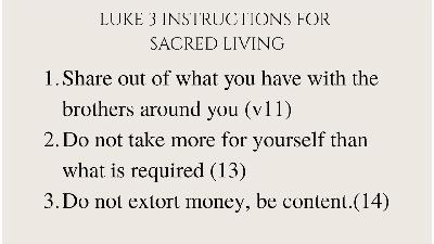 Sacred Living - Video