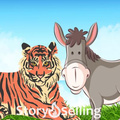 O BURRO, O LEÃO E O TIGRE O BURRO, O LEÃO E O TIGRE