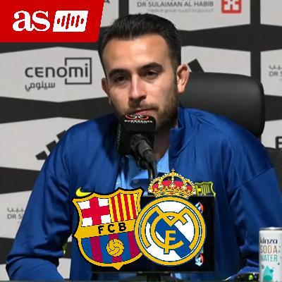 Eric García, rueda de prensa previa al Barça vs. Real Madrid de la final de la Supercopa de España