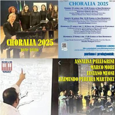 Choralia 2025, parlano i protagonisti (parte prima): Pellegrini, Mori, Meoni e Martinez Pereira.