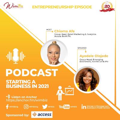 Entrepreneurship Episode - Starting a Business in 2021