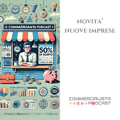 Novità nuove imprese Novità nuove imprese