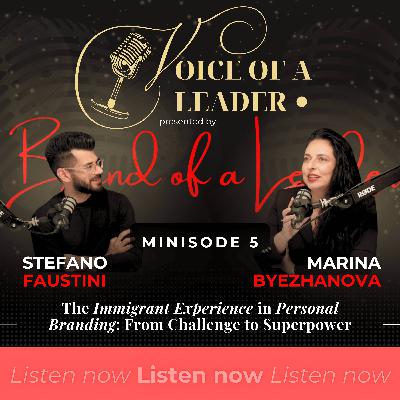 Minisode #5 The Immigrant Experience in Personal Branding: From Challenge to Superpower Minisode #5 The Immigrant Experience in Personal Branding: From Challenge to Superpower