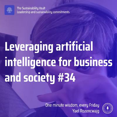Leveraging artificial intelligence for business and society
