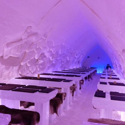 2018.01　初のフィンランドひとり旅　ロヴァニエミのアークティックスノーホテルへ