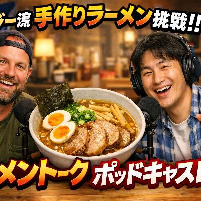 Australia guy made Ramen, talking in Japanese