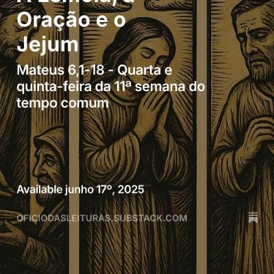 1382 - A esmola, a oração e o jejum 1382 - A esmola, a oração e o jejum