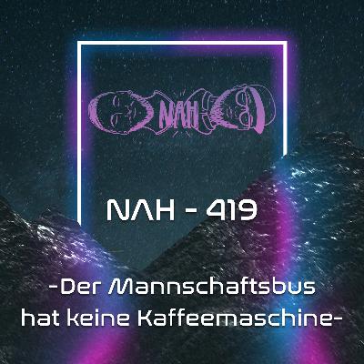 NAH. - 419 - Der Mannschaftsbus hat eine Kaffeemaschine NAH. - 419 - Der Mannschaftsbus hat eine Kaffeemaschine