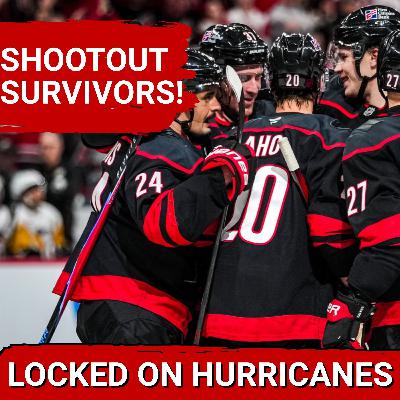 SURVIVED! Carolina Hurricanes Survive Shootout Thriller with 5-4 Win Over Penguins