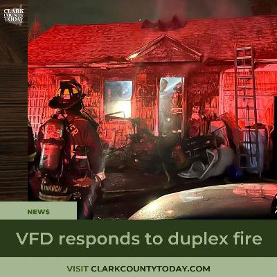 VFD responds to duplex fire VFD responds to duplex fire