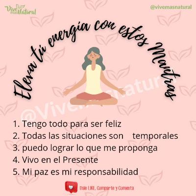 Eleva tú vibración con estos Mantras