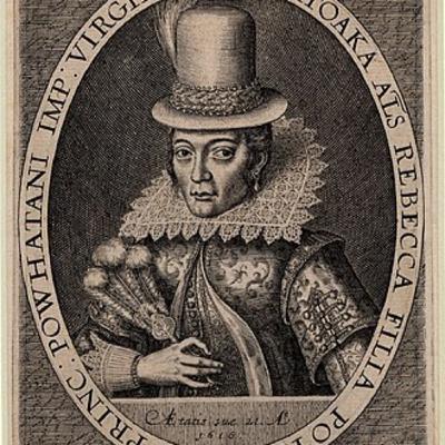 Pocahontas se casa con John Rolfe (1613)