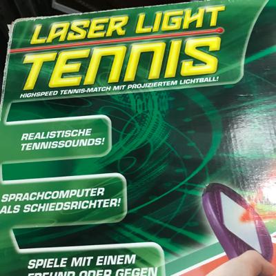 Laser Light Tennis!