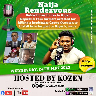 Buhari vows to flee to Niger Republic; Four farmers arrested for killing a herdsman; Group threaten to install interim govt in Nigeria; more