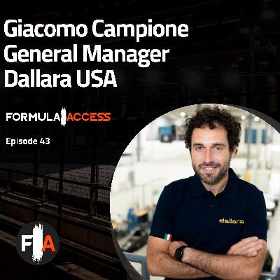 Episode 43 - Unveiling the Art of Speed: Giacomo Campione Takes You Inside Dallara's Racing Innovation! Episode 43 - Unveiling the Art of Speed: Giacomo Campione Takes You Inside Dallara's Racing Innovation!