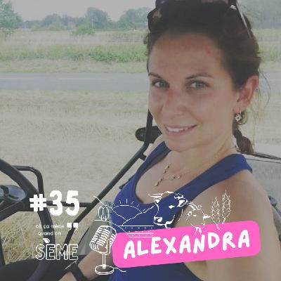 Alexandra : entre le labo et la ferme familiale de vaches laitières de son mari éleveur Alexandra : entre le labo et la ferme familiale de vaches laitières de son mari éleveur