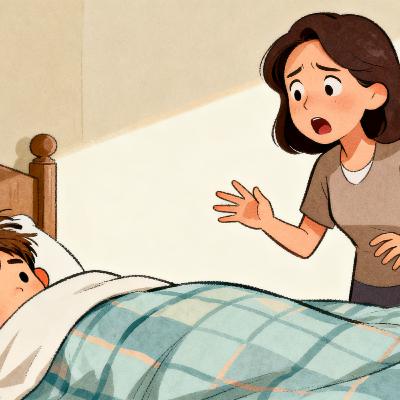 下里巴人(30) ：不想去學校