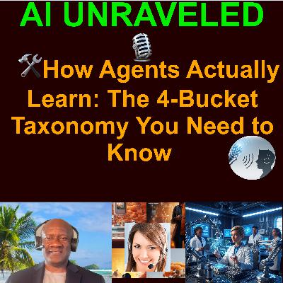 🛠️How Agents Actually Learn: The 4-Bucket Taxonomy You Need to Know 🛠️How Agents Actually Learn: The 4-Bucket Taxonomy You Need to Know