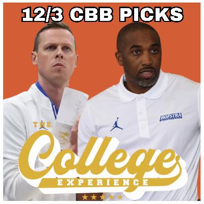 College Basketball Picks For December 3rd | The College Experience: Basketball (Ep. 1015)