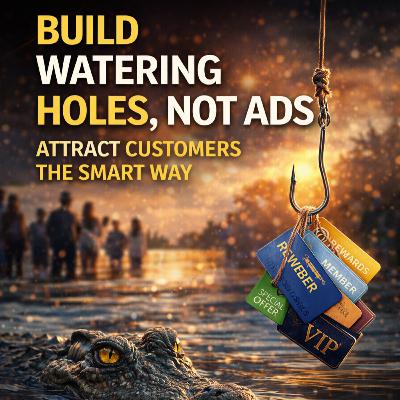 Build Watering Holes, Not Ads: The Smarter Way to Win Customers