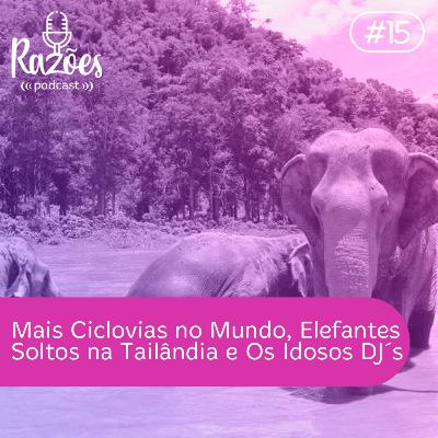 #15 - Mais Ciclovias no Mundo, Elefantes Soltos na Tailândia e Os Idosos que Viraram DJ´s