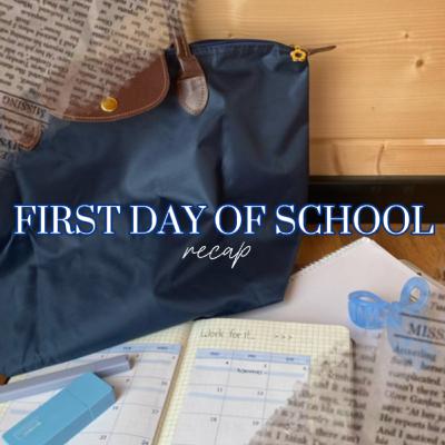 ep. 34 ⊹ FIRST DAY OF SCHOOL ୨ৎ „wir sind 9. nicht 1. klasse!!“ - recap 🪩🗒️