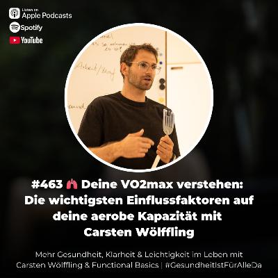 #463 🫁 VO2max verstehen: Die wichtigsten Einflussfaktoren auf deine aerobe Kapazität mit Carsten Wölffling