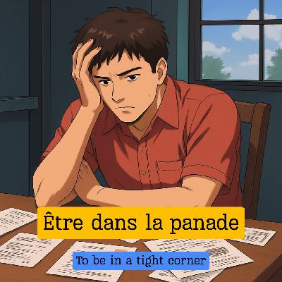Expression française : "Être dans la panade"