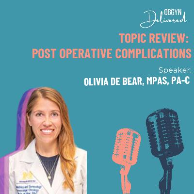 Post Operative Complications Post Operative Complications