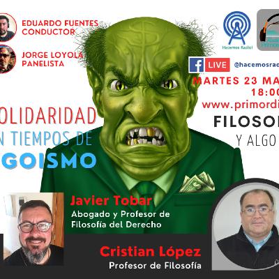 FILOSOFÍA Y ALGO MAS, junto al Profesor Cristian López y el abogado Javier Tobar 2