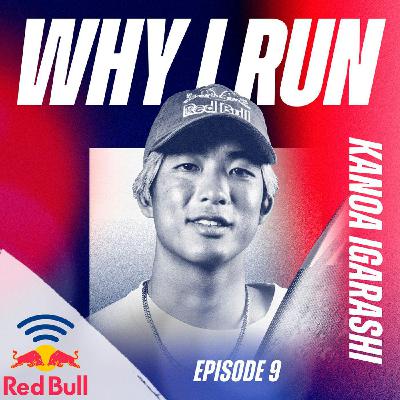 I run for the freedom with Japanese surfer Kanoa Igarashi
