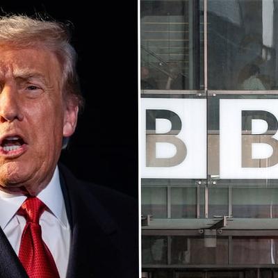 Trump threatens legal action amid BBC fallout