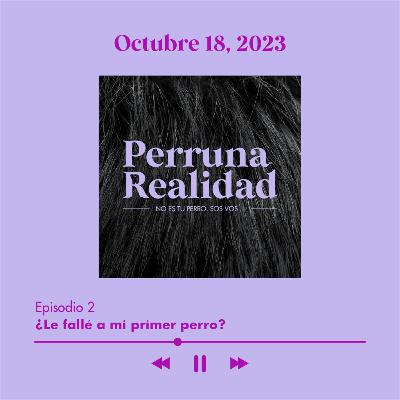 Perruna Realidad #2: ¿Le fallé a mi primer perro?
