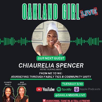 "From Me to We: Journeying Through Family Ties & Community Unity" w/ Chi Aurelia Spencer "From Me to We: Journeying Through Family Ties & Community Unity" w/ Chi Aurelia Spencer