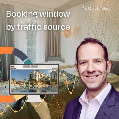 Lighthouse Quick Takes - Booking window and conversion trends by traffic source