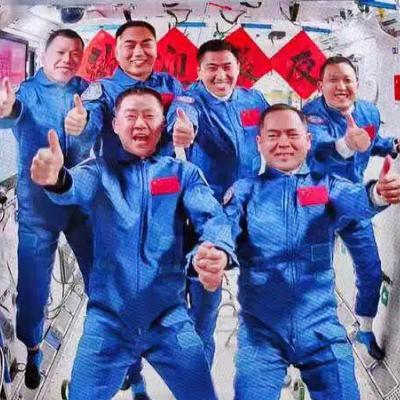 Shenzhou-21 astronauts enter space station Shenzhou-21 astronauts enter space station