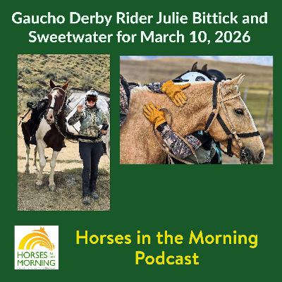 Gaucho Derby Rider Julie Bittick and Sweetwater for March 10, 2026 - Horses in the Morning