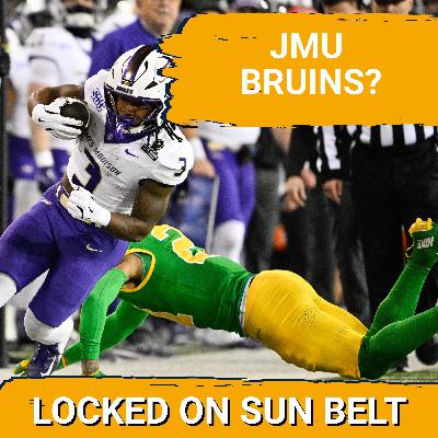 JMU TAKEOVER: Wayne Knight, DJ Barksdale Head WEST as Bruins SNATCH Sun Belt Elite Talent