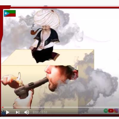 Balochi Stories: European tobacco pipe