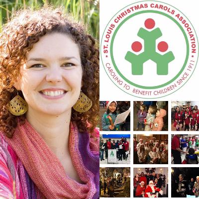 Happy Holidays with The Christmas Carols Association’s Lynn O’Brien.