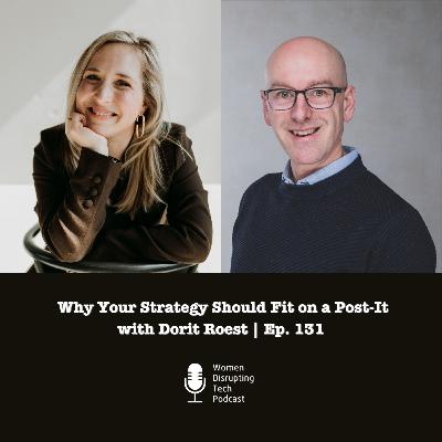 Why Your Strategy Should Fit on a Post-It with Dorit Roest | Ep. 131 Why Your Strategy Should Fit on a Post-It with Dorit Roest | Ep. 131