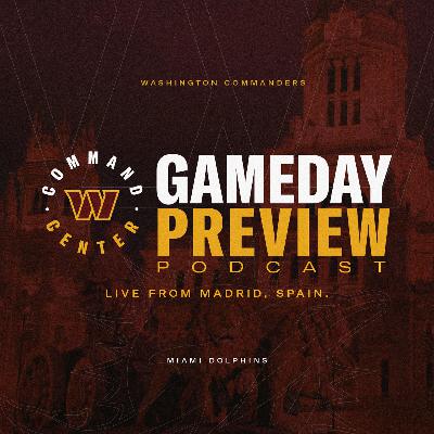 NFL Week 11: Miami Dolphins in Madrid, Spain | GamedDay LIVE Preview Podcast | Washington Commanders | NFL NFL Week 11: Miami Dolphins in Madrid, Spain | GamedDay LIVE Preview Podcast | Washington Commanders | NFL