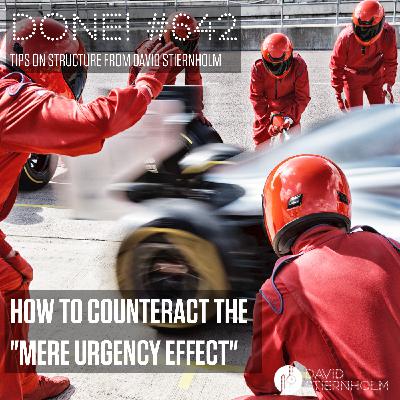 How to counteract the "mere urgency effect"